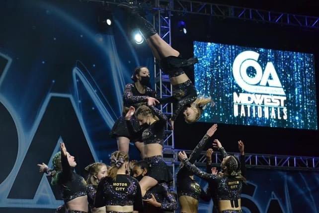 cheermotorcity's tweet photo. That’s a wrap for Day 1 here at COA Grand Nationals! Diamonds and Jade both had phenomenal performances, and we are so excited to watch them shine even BRIGHTER Day 2! #CSLTNE #ProudToBeMCC #BetterTogether https://t.co/dR7vG6AU3w