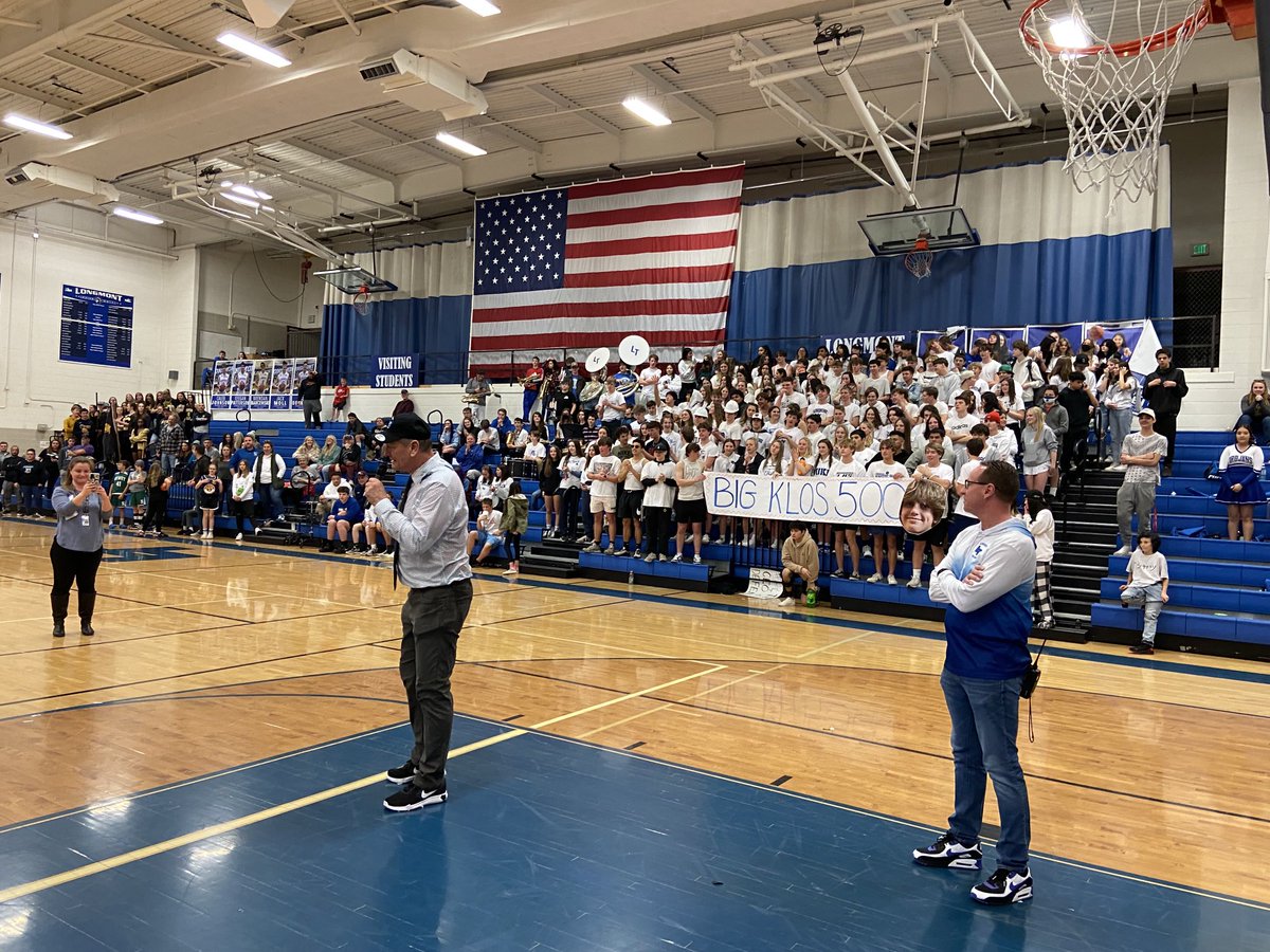 500 wins and countless lives impacted for the better! Congratulations Coach Kloster, our community is so grateful for you! ⁦<a href="/LHSTrojanWay/">LHSTrojanWay</a>⁩ ⁦<a href="/GoTrojanNation/">LHS Athletics</a>⁩