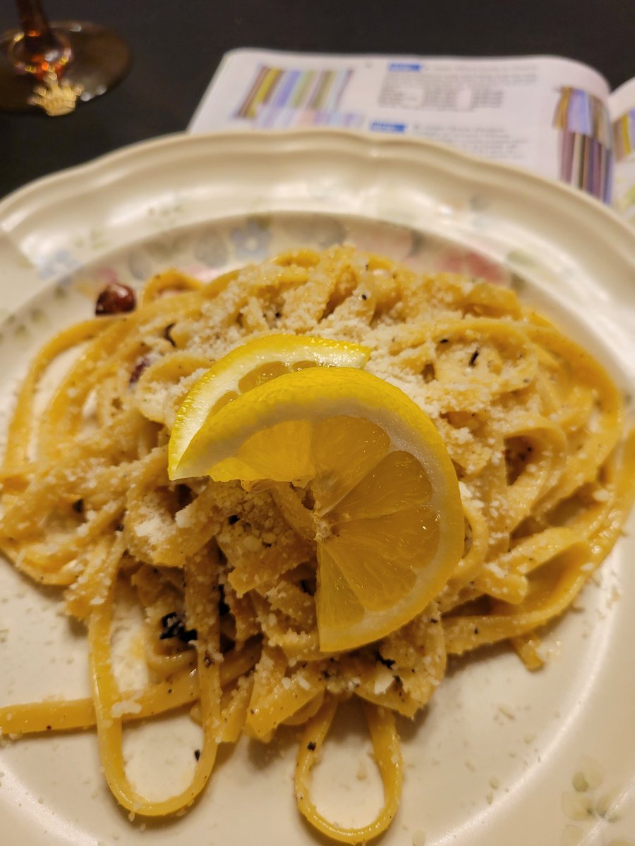 Therapy_Diva's tweet photo. Watched The Kitchen this am with guest @chefmarcmurphy so what do I make?? Carbonara of course! @JeffMauro @SunnyAnderson @KatieLeeKitchen https://t.co/W7naICN550