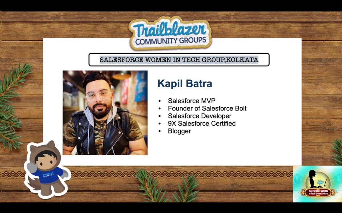 witkolkata's tweet image. We&apos;re live with our Lightning Web Components Workshop Part-7🔥

Join us here to stand a chance to win Certification Vouchers, Salesforce Swags or WIT,Kolkata swags : trailblazercommunitygroups.com/events/details…

#TrailblazerCommunity #witkolkata #witLWC