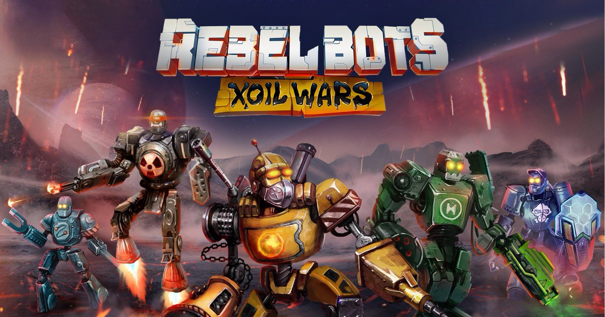 CIX369's tweet photo. I'm excited to announce @REBEL_BOTS' upcoming game
#Xoilwars, with  great game mechanics &amp;
graphics. 🎮 Get ready for the game's token listing in @gate io on
March 7th. 🤩

RT,❤️ &amp; Follow @REBEL_BOTS

▪ Website - https://t.co/7gRGl7Dcmi
▪ Opensea - https://t.co/oPksqWOKGk… https://t.co/w8tJAoblPZ