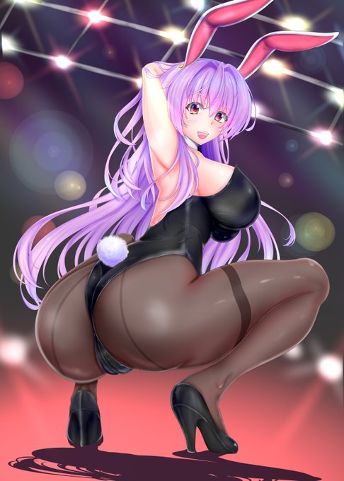 大胆ポーズのうどんげちゃん
#東方Project 
エルデンリング楽し過ぎて筆が止まっちゃてるので
過去絵でお茶濁し 