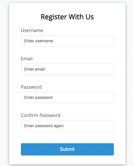 happySarahss's tweet photo. D22 #100code
While I continue the practice of JavaScript part in freecodeCamp, I start to learn about some small projects in Github. This is a register interface project. https://t.co/vnFM8vMw09