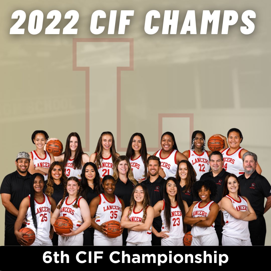 For the 6th time in program history the girls basketball team are CIF-SS champs. The Lancers beat Sage Hill 66-61 on Saturday night.

Congrats Lancers. We’re so proud of you!