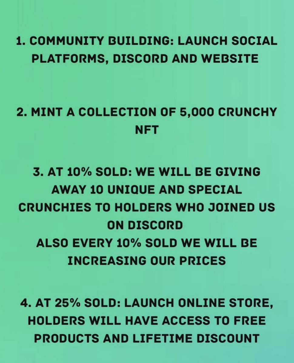 NftCrunchy's tweet photo. #NFTs #NFT #NFTCommunity #nftcollectors #NFTCommumity #nftart #roadmap #tacos https://t.co/l5k3H3b5LO