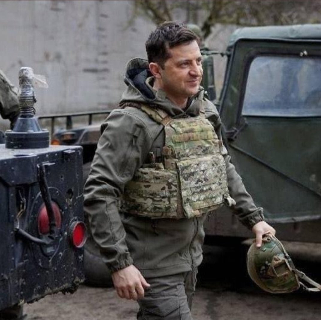 In a world full of Putins, be a Zelenskyy. #Ukraine 🇺🇦