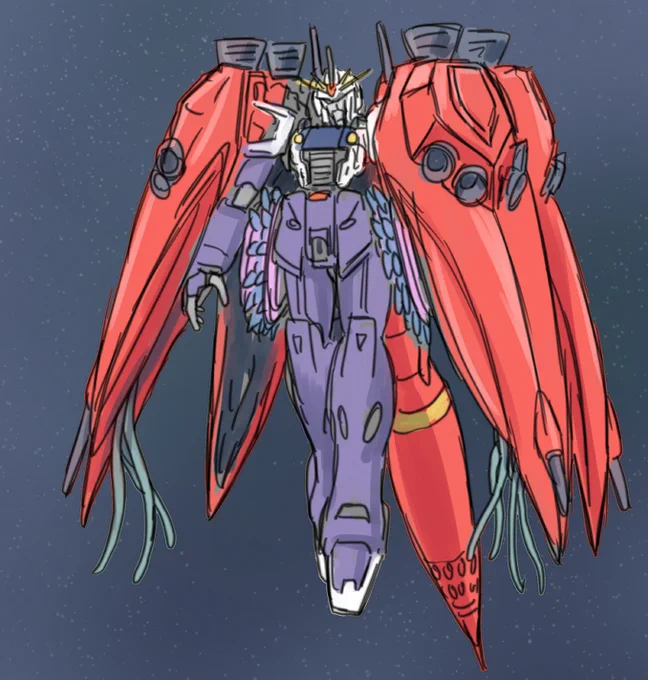 全体イメージこんな感じ ガンプラバトルで出たい 