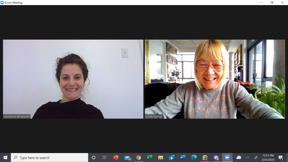 Loved catching up with the amazing <a href="/mingarellig/">Giovanna Mingarelli</a>, my first startup <a href="/IfWeRanTheWorld/">Cindy Gallop</a>'s number one power user! She now has her own startup, MC3, with the ability to solve web3's biggest problem. Intrigued? She's fundraising! Email g.mingarelli@gmail.com to learn more and invest😍