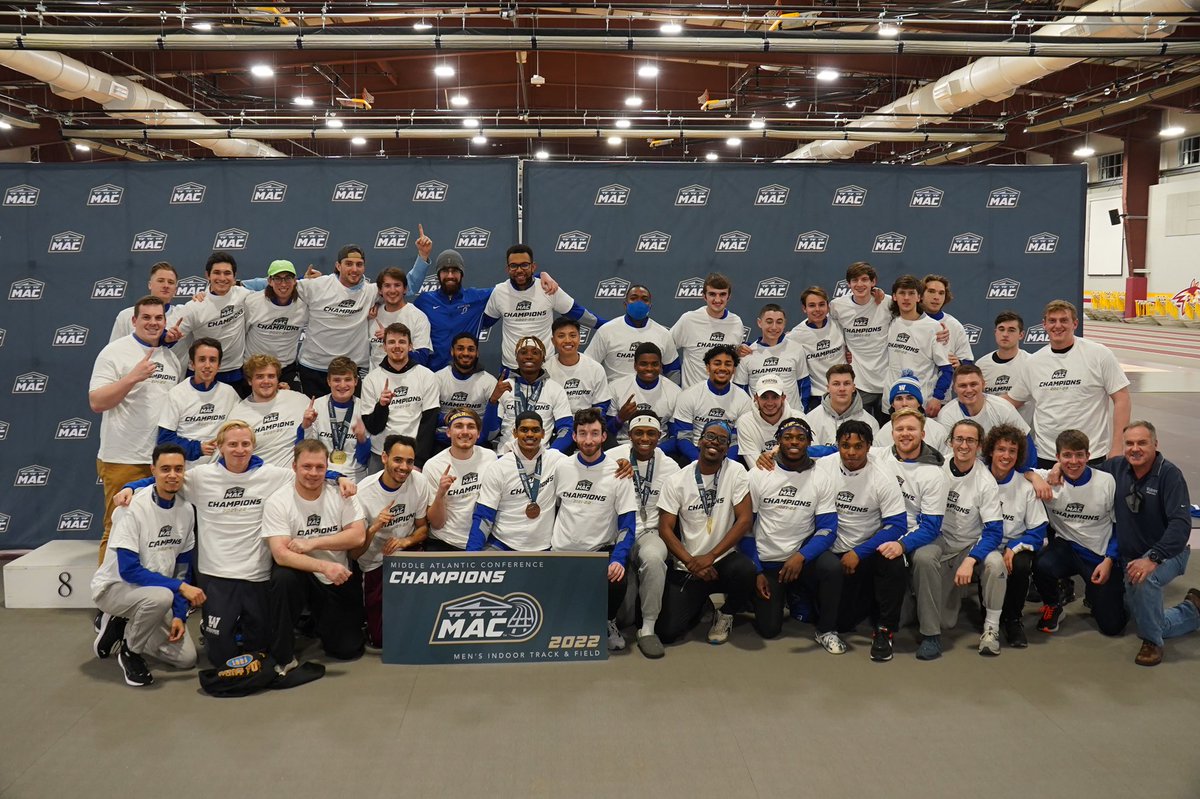 WidenerSports's tweet photo. 1️⃣7️⃣x CHAMPS! 

CONGRATULATIONS TO @WidenerXCTF’s MEN’S TEAM ON WINNING THE @gomacsports CHAMPIONSHIP WITH 147 POINTS!

#GoWidener #PlayWithPride https://t.co/v86fkQOAIK