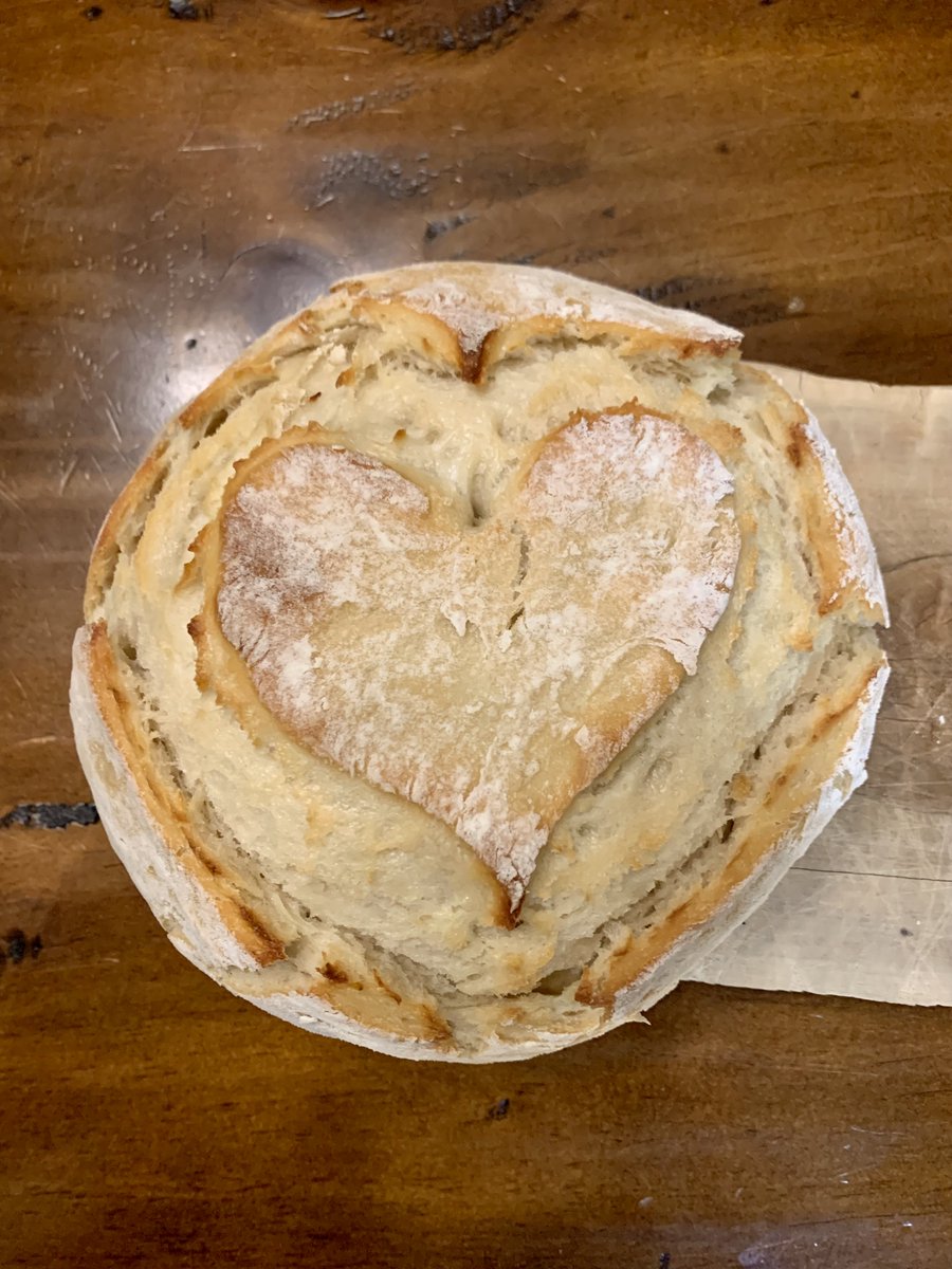 michelle_monje's tweet image. Continuing our work in the field of carb-based Solace, we submit this sourdough loaf 💙💛 for consideration @SolaceNature
