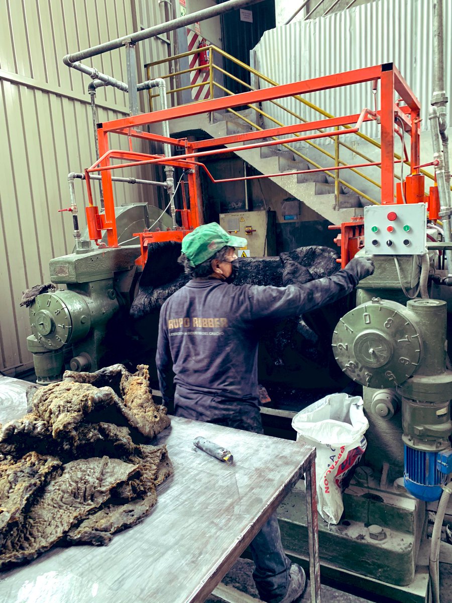 Marvin_Andrew's tweet photo. Mixing #RubberCompound for abrasion resistance. https://t.co/MdAhnkdGwK