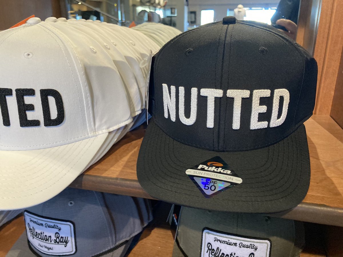 sullivangolf's tweet photo. You show up to the first tee and someone is wearing this hat…wyd? https://t.co/uDc4jnCev9