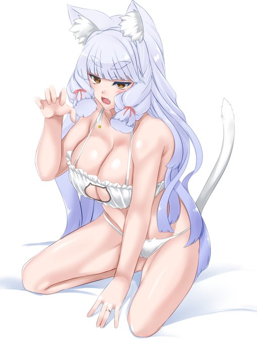 Д◎)  おは叢雲 「ふぅぅぅっぅぅぅ!!!」(興奮されておられます!!!

#猫の日 #それは5日前です
#描いてみた #叢雲さん 