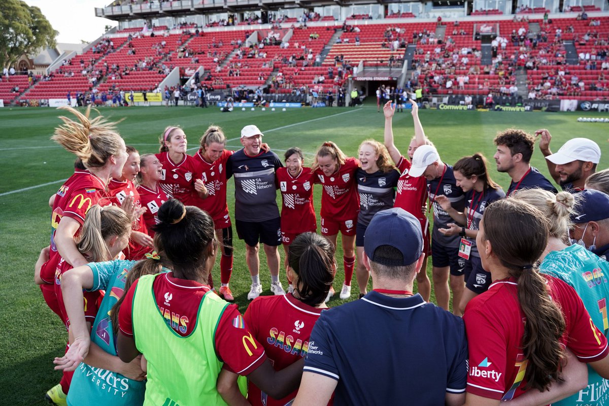 Thank you to everyone who contributed to this pride game. Words can’t describe how this week has made me feel. I’ve felt the support and love from everyone in the @AdelaideUnited family. Thank you @PrideCup for your amazing work! 🏳️‍🌈