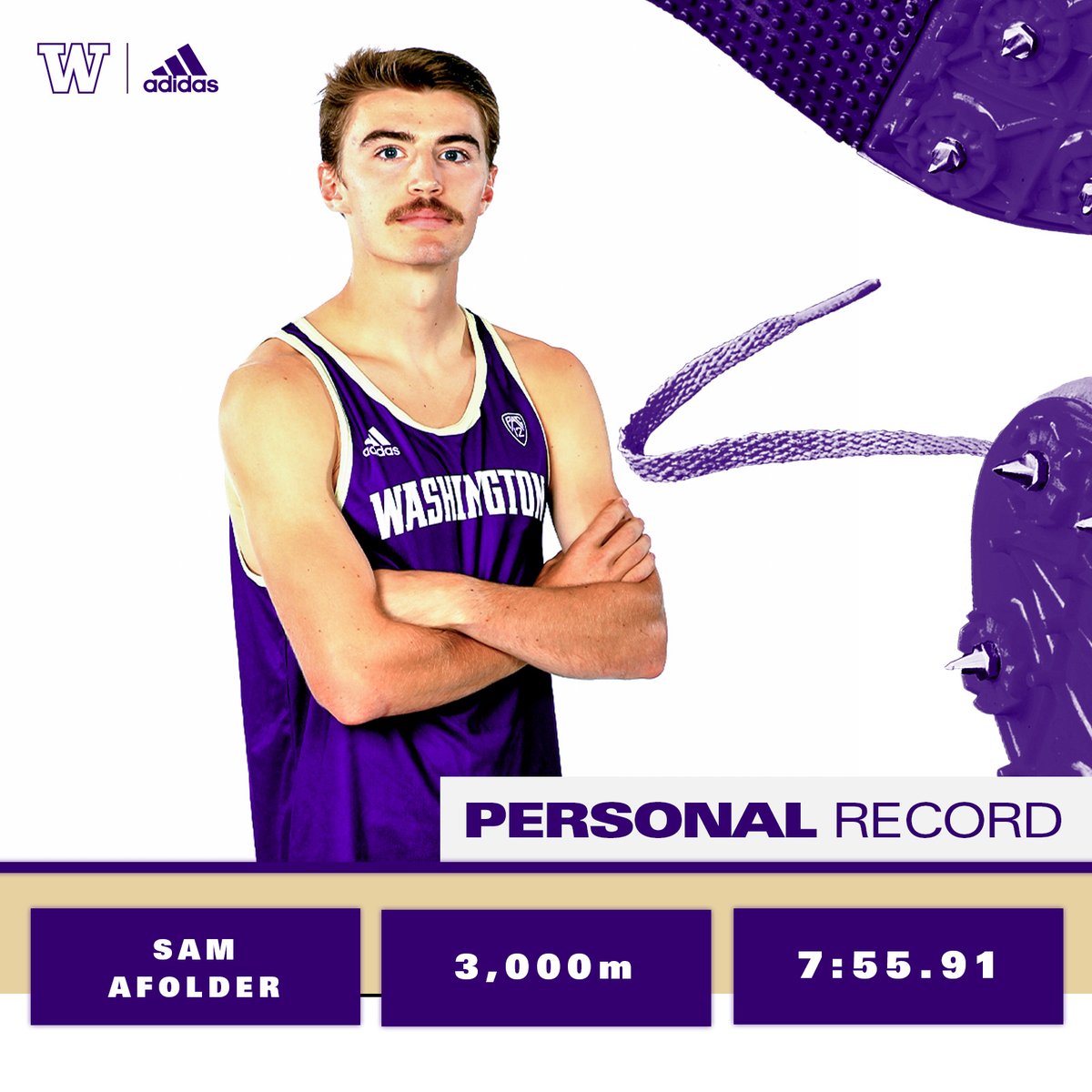 UWTrack's tweet photo. ✌️ PRs, ✌️ Top-10 times, ☝️ race

Talon and Sam both WOWED us today with the new #⃣8⃣ and #⃣🔟 times in school history at 3k.

#GoHuskies https://t.co/2CcIeSq1YR
