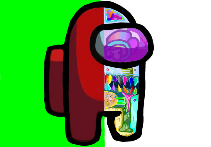 CD_drawing's tweet photo. Little cruel.. but  this is the truth of the imposter.....

Buy here
https://t.co/75lLeb3yNN

#drawing #CD_drawing #ipad #amongus #imposter #illustration #painting #OpenSeaNFT #openseaartists #openseaart 
#NFTCollection #nftpainters #nftpainting https://t.co/nEbmjLWTfu