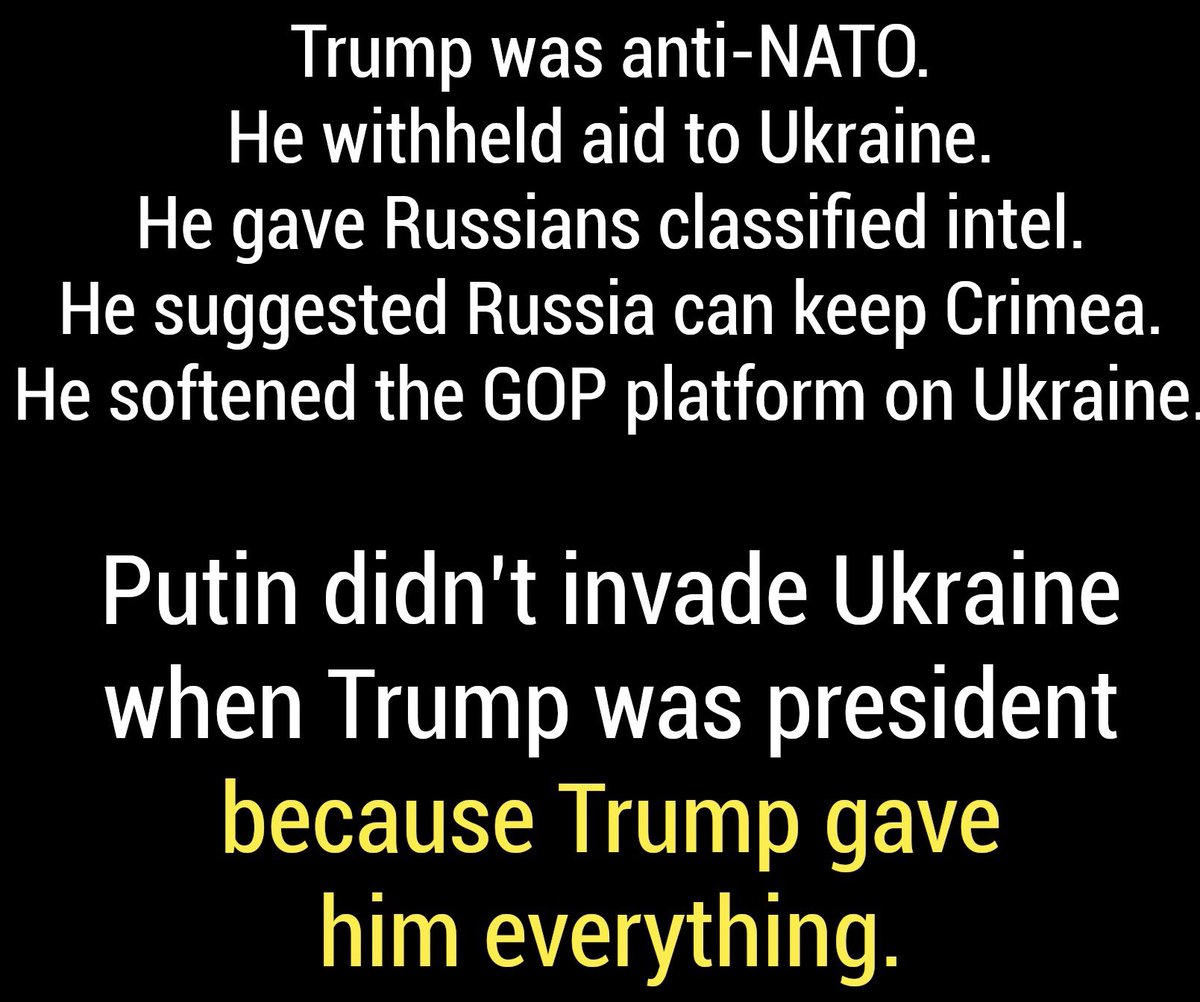 RomneyJudith's tweet image. The poll saying that 62% of Americans believe Putin wouldn’t be invading Ukraine if TFG was still president is a load of 💩. TFG made this invasion possible.