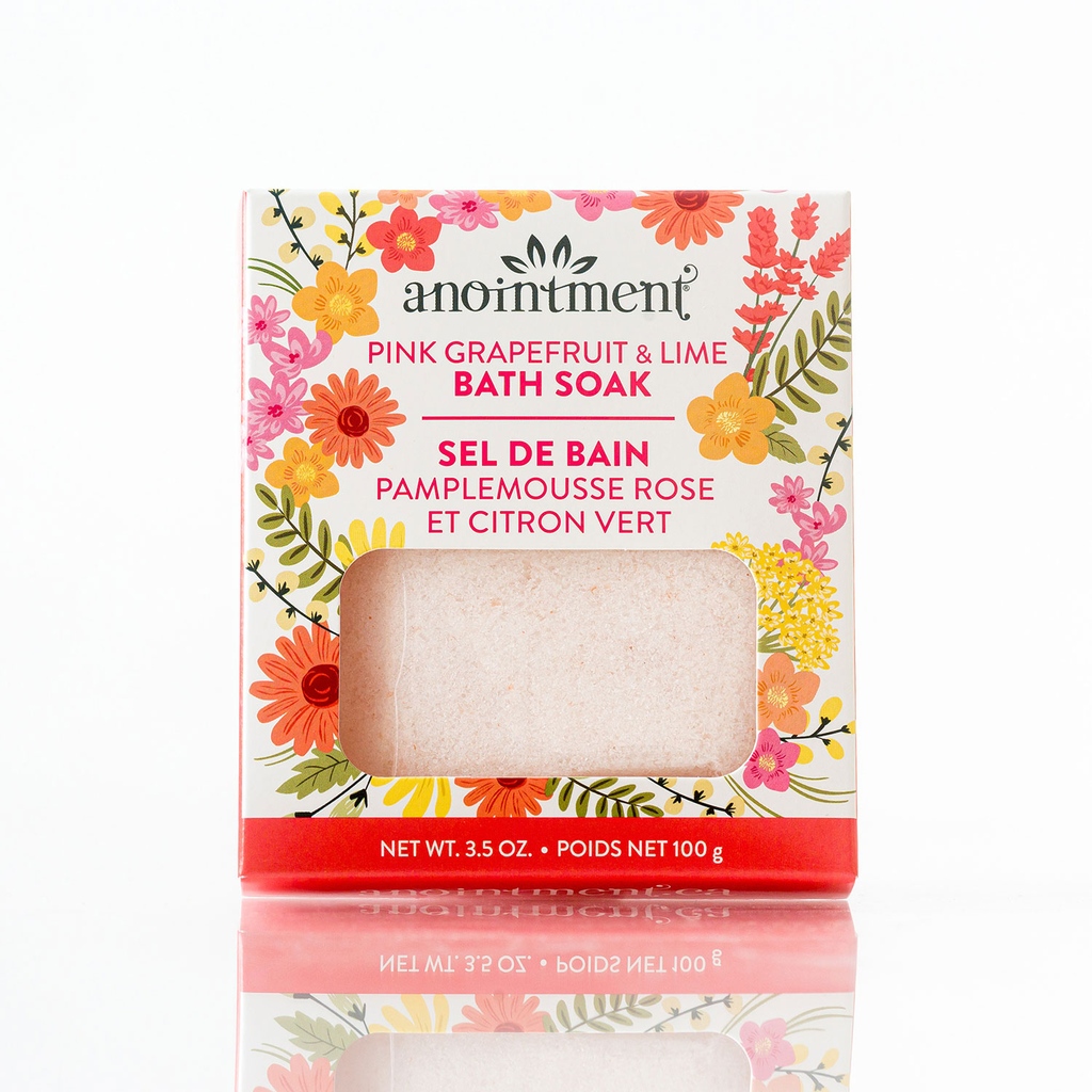 Anointment Pink Grapefruit & Lime Bath Soak Anointment Pink Grapefruit & Lime Bath Soak