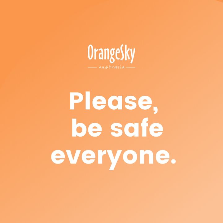 To ensure the safety of our community, all Orange Sky shifts across our Brisbane, Sunshine Coast, Gold Coast and Northern Rivers services have been cancelled today and tomorrow. We will continue to provide updates at the event unfolds. Please, stay safe everyone! #qldfloods
