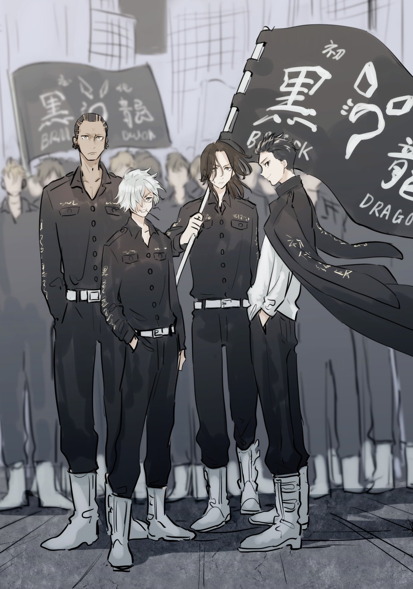 東京リベンジャーズ 完結記念 クリアファイル 今牛若狭 荒師慶三