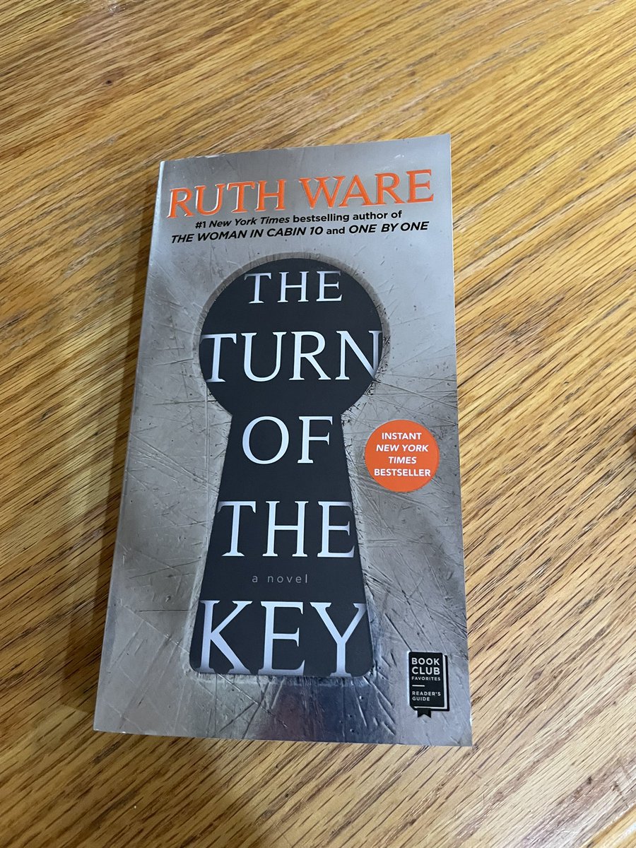 #newbook #RuthWare #TheTurnOfTheScrew

I heard this is a bit gothic in over tone and pretty sweet. A new author to me but it should be fun. Silly and fun I have a feeling are going to be the order of the day. #iamreading