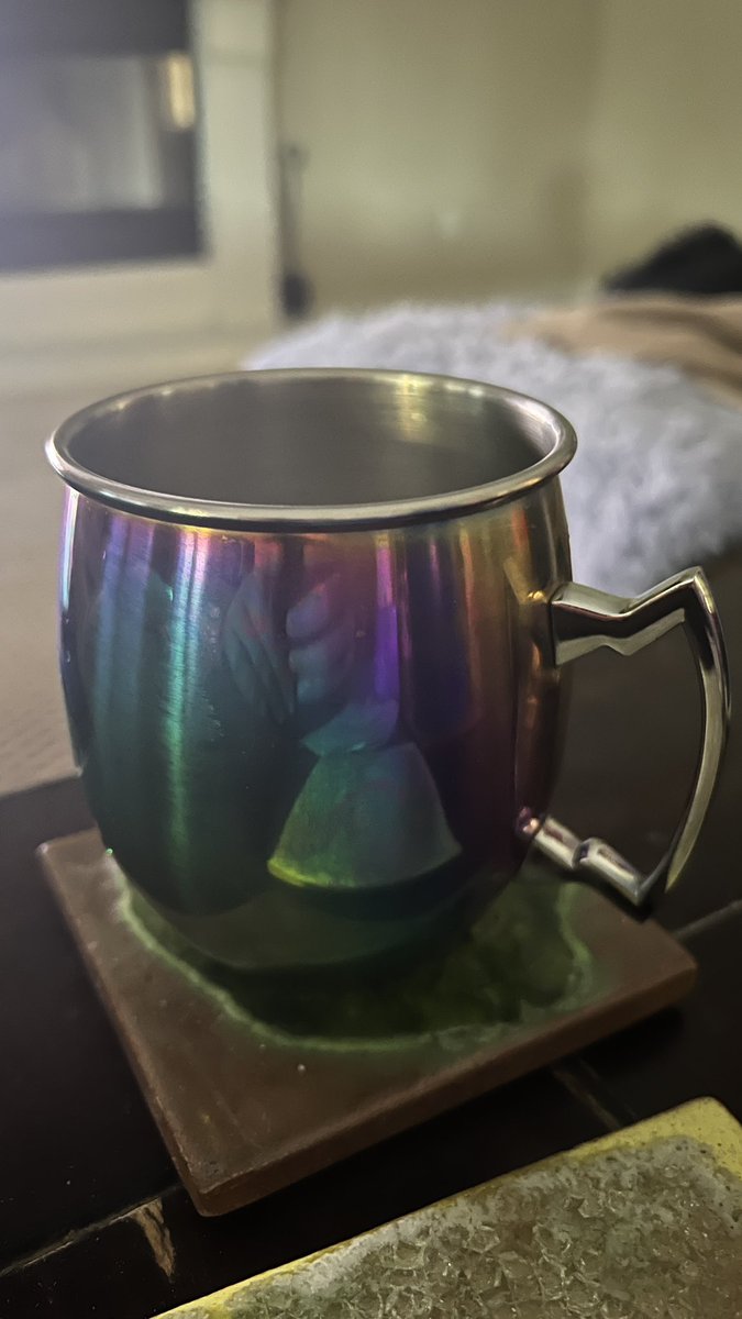 Tito’s American Mule tonight. #cancelrussia