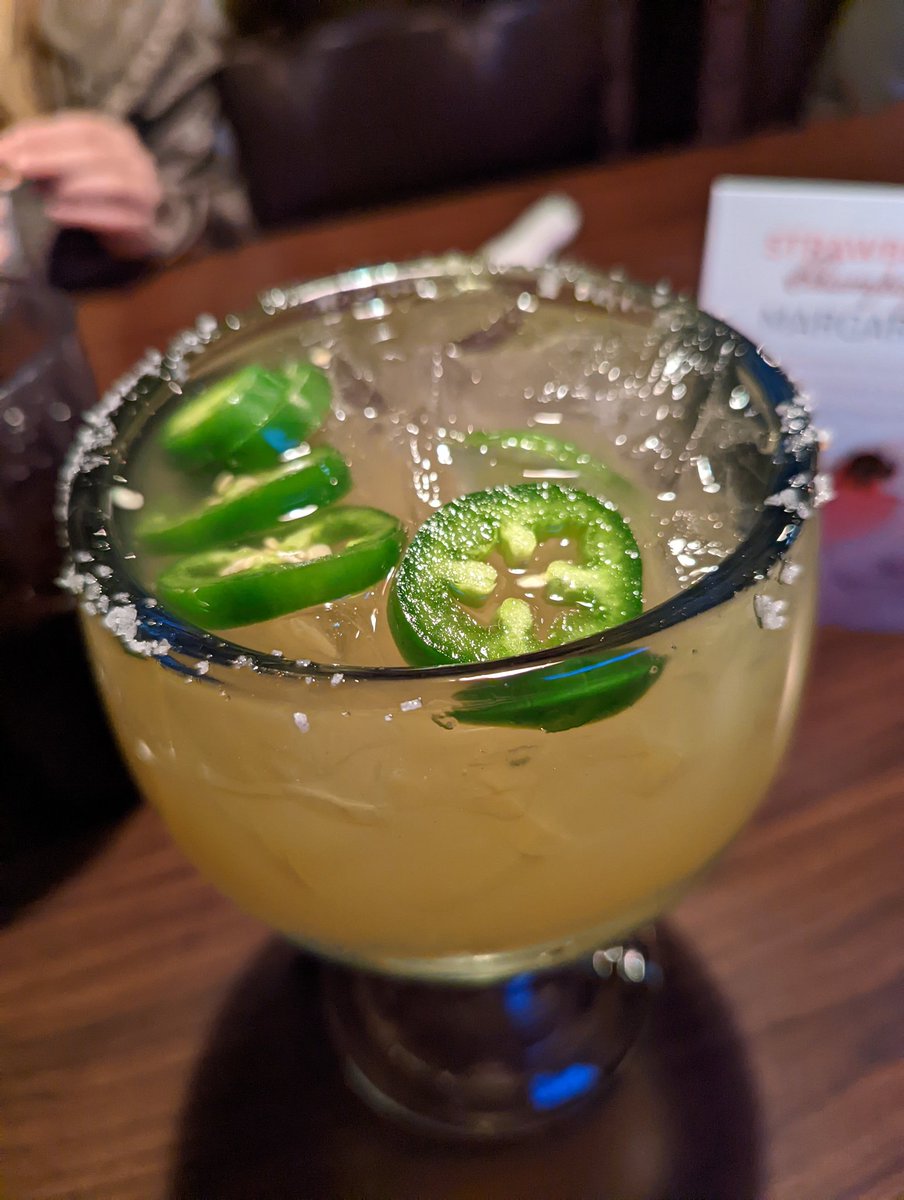 HackingDave's tweet photo. It's a jalapeno margarita day. https://t.co/kmaVF0PcnV