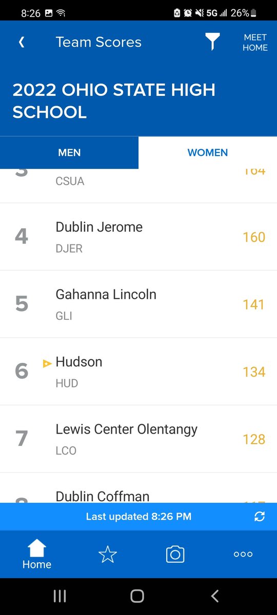 Hudson Athletics tweet media