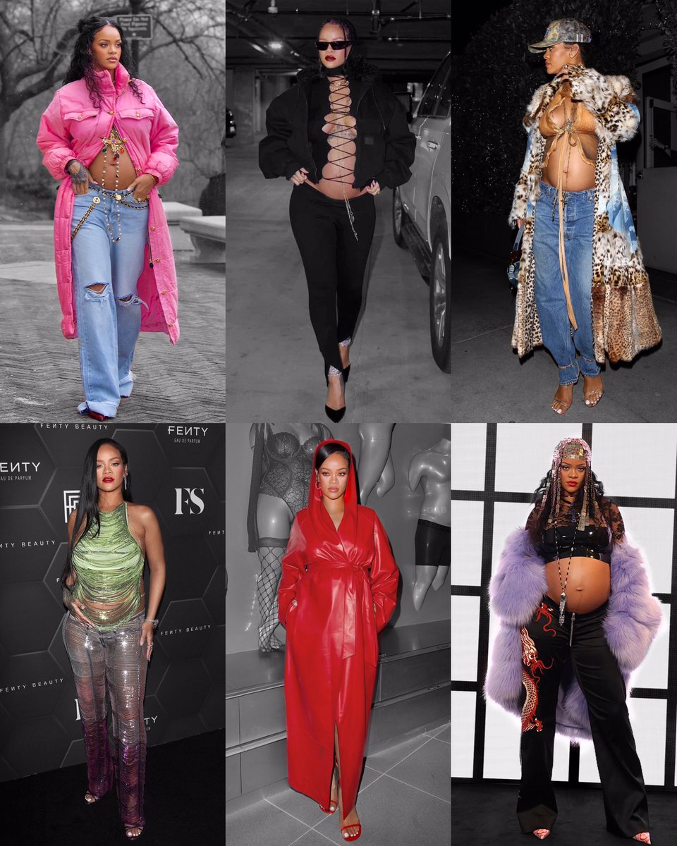 gabgonebad's tweet image. “Rihanna’s Maternity Looks Are A Celebration Of Body Positivity And Individual Fashion” - Vogue