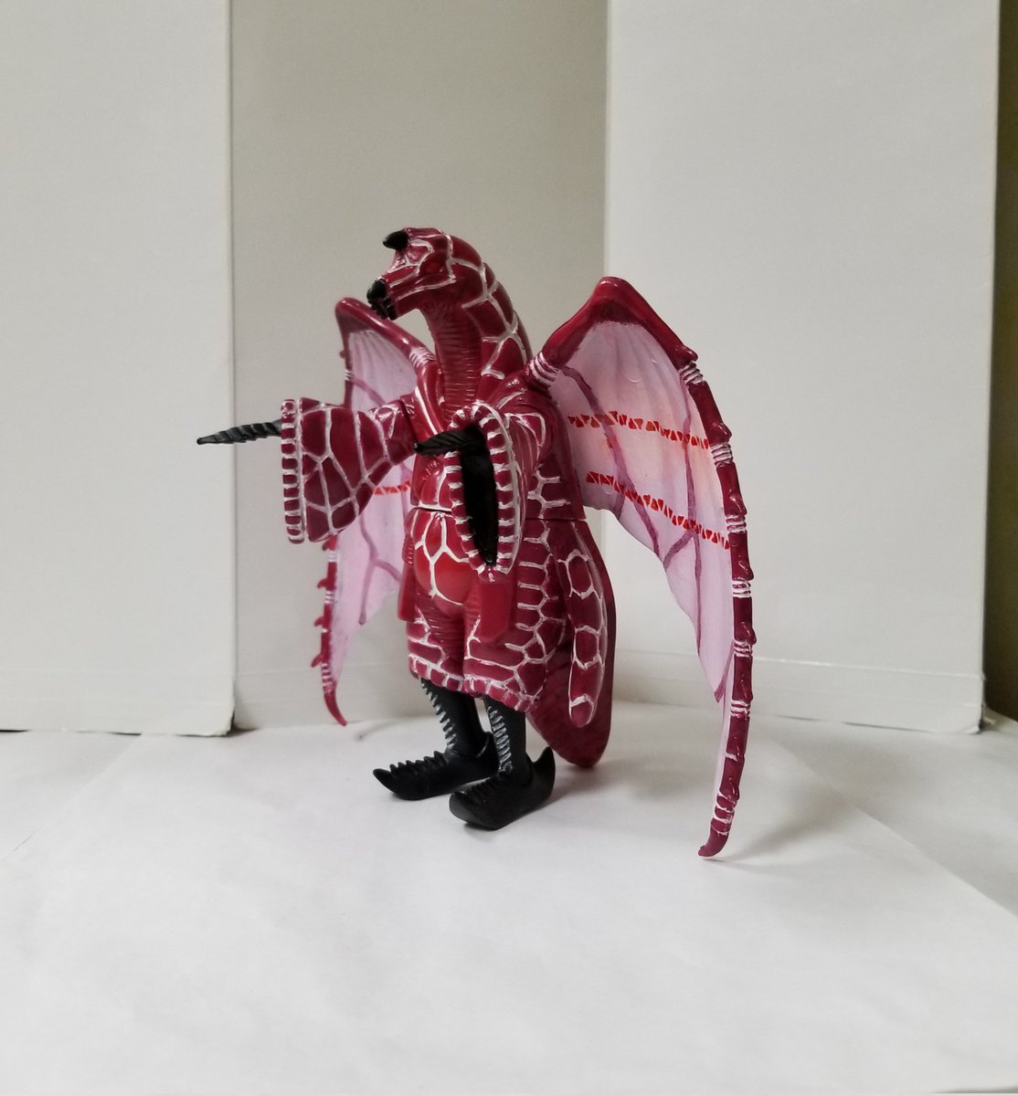 彗星怪獣パワードドラコ パワードモンスターシリーズ リペイント