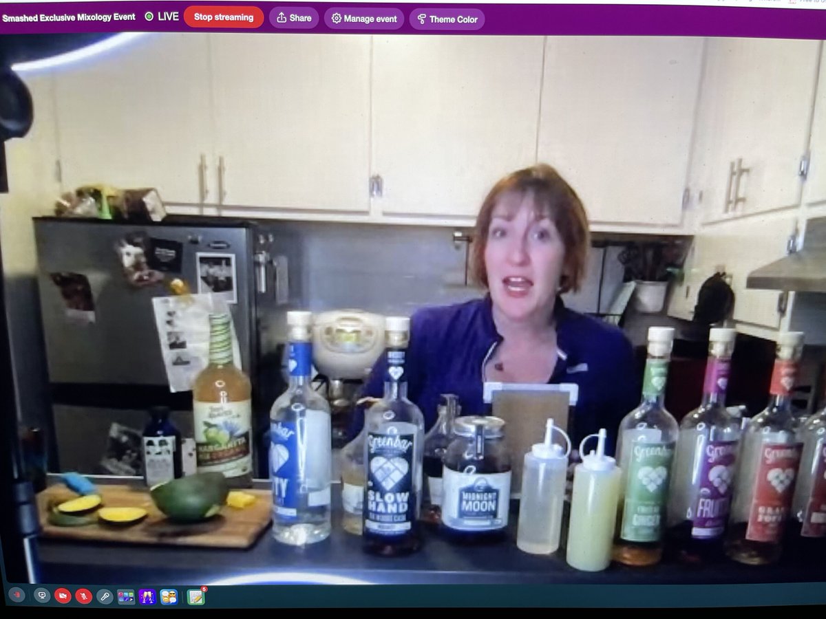 We are live with our host Mimi Rose! Learning Cocktails and Mocktails. And looking at sneak peeks from the film Smashed! #spirits #mixology #smashed #film runtheworld.today/app/invitation…