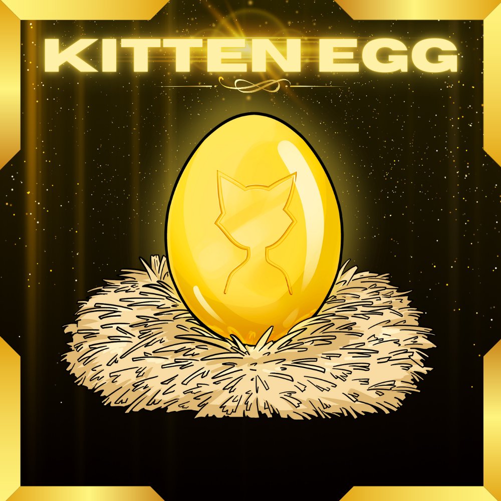 FeralCatClubNFT's tweet photo. Who wants Kitten eggs?

Our AI cats have a chance to drop Kitten Eggs!
The first 5 can be redeemed in our #discord for 1 #ETH and an FCC NFT! 

To celebrate, we have increased the drop rate of the eggs for exactly 1 week!

➡️https://t.co/D71LZg7KIe⬅️

#NFTdrop #NFT #nftcollector https://t.co/iixab6SeQ6