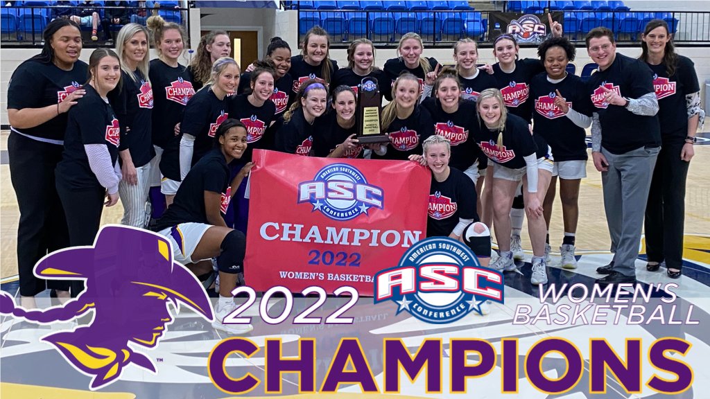 HSUAthletics's tweet photo. For the first time since 2004, your Hardin-Simmons Cowgirls are ASC CHAMPIONS!!!!! Next stop... NCAA Tournament💃🎉 #CHAMPS #ASChoops #D3hoops https://t.co/TWNinnthM2