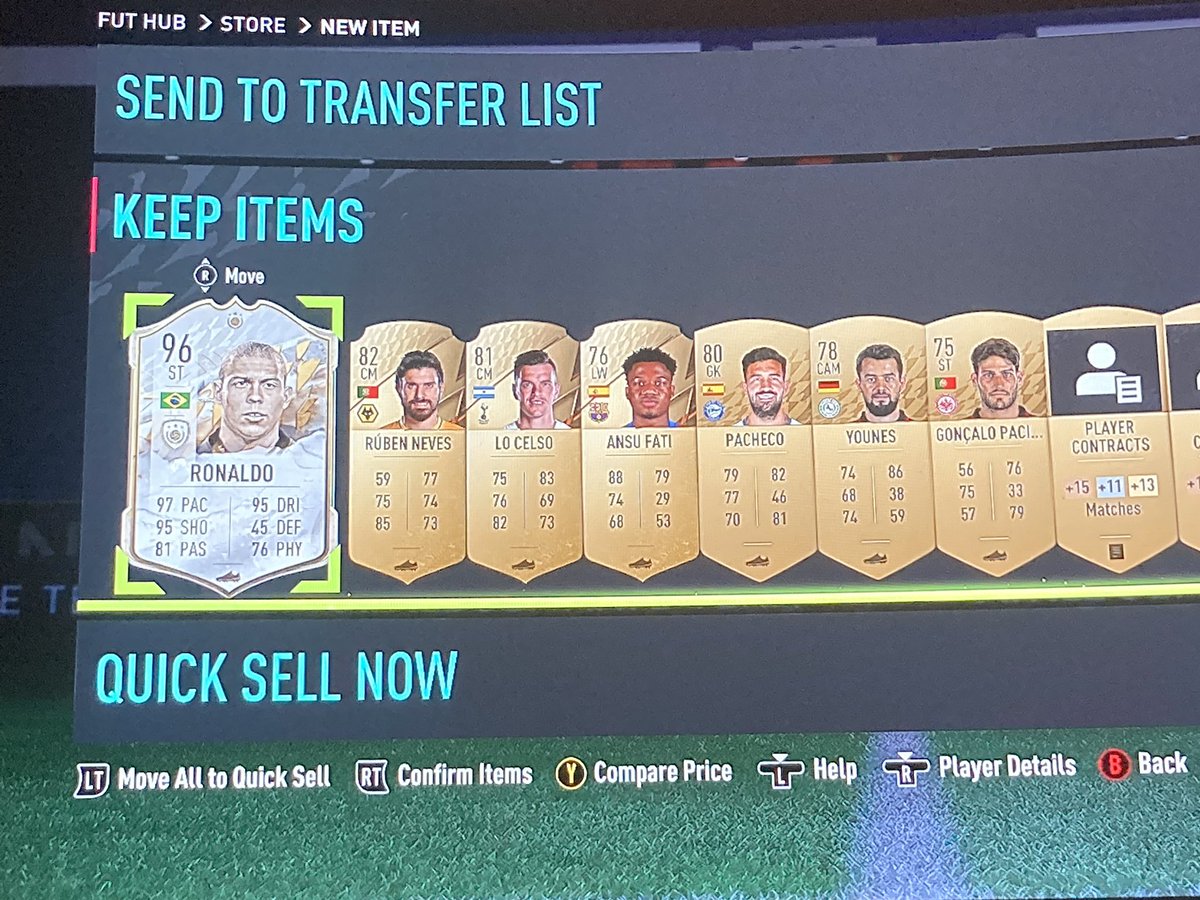 Wozza_02's tweet photo. WHAT THE FUCK๐ #fifa22 #Bronzepackmethod https://t.co/71N9UMHo51
