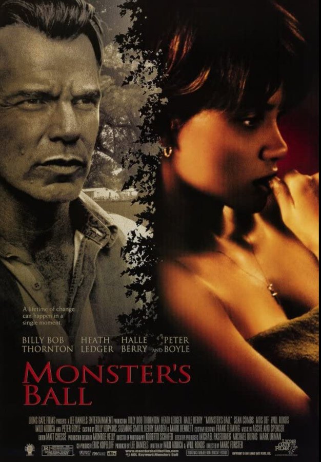 AflamWorld's tweet photo. Monster's Ball
بعد مأساة عائلية، يعيد أحد الحراس العنصريين حساباته عند وقوعه في حب زوجة آخر سجين قام بإعدامه.. 
فيلم درامي مجنون، سوداوي وموجع جدًا .. يستحق المشاهدة ❤️ https://t.co/MgAJgy9QXD