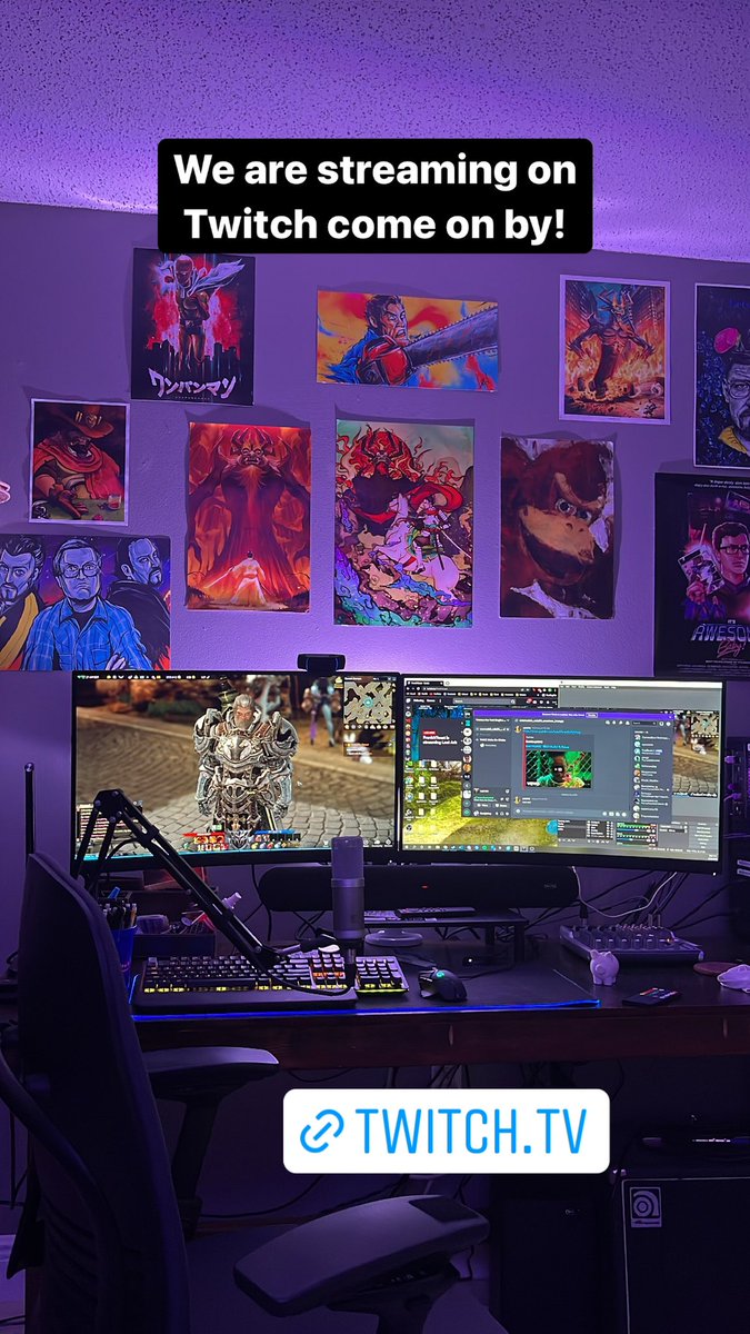 FranknToast's tweet photo. We are streaming come and stop by! 

https://t.co/s3QWYjjkEM

#LostArk      #LostArkMMO      #gaming #twitch #twitchtv #stream #streaming #games #SupportSmallStreams #SupportSmallerStreamers #girlgamer #pcgamee #twitchaffiliate #steam https://t.co/TGBtHJG8rY