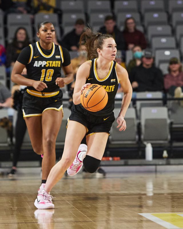 Congratulations Big Basketball Academy alumni <a href="/brookeeebigottt/">brooke bigott</a> !! Senior Day at App State University