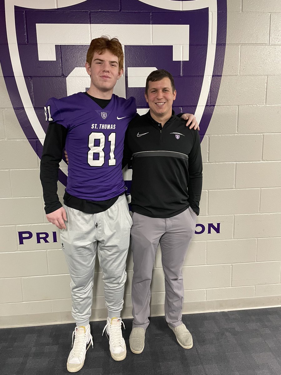 jack_opperman's tweet image. Had a great junior day at the University of St. Thomas !!  Thank you @CoachGrayvold for the invite ! @UST_Football @Coach_Caruso