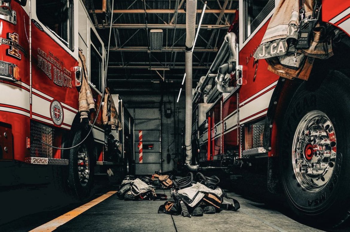 OKCFD's tweet photo. #alwaysready #24hourshift #hereifyouneedus https://t.co/PQ1MSV7aSW