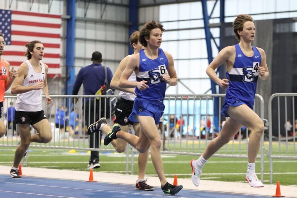 CreightonXC's tweet photo. The future is bright 🤩

Freshmen runners broke 7 school records and notched 27 performances on the Top Ten leaderboard this indoor season!

#GoJays #EyesUp #TrackAndField 

📸 @preprunningnerd https://t.co/RBfglwCRyv