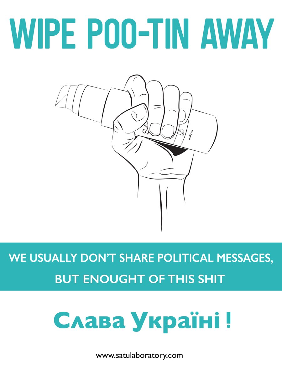 SATUlaboratory's tweet photo. We urge all to send emergency sanitation &amp; hygienic supplies to reception centers in Poland for Ukrainian refugees. We are talking with our partners and sending our reserves.* 🇺🇦🇵🇱🇪🇪

#SlavaUkraini #Ukraine #Estonia #Poland #Pootin #Putin

*It ain't much, but it's honest work. https://t.co/V7mD097lXK