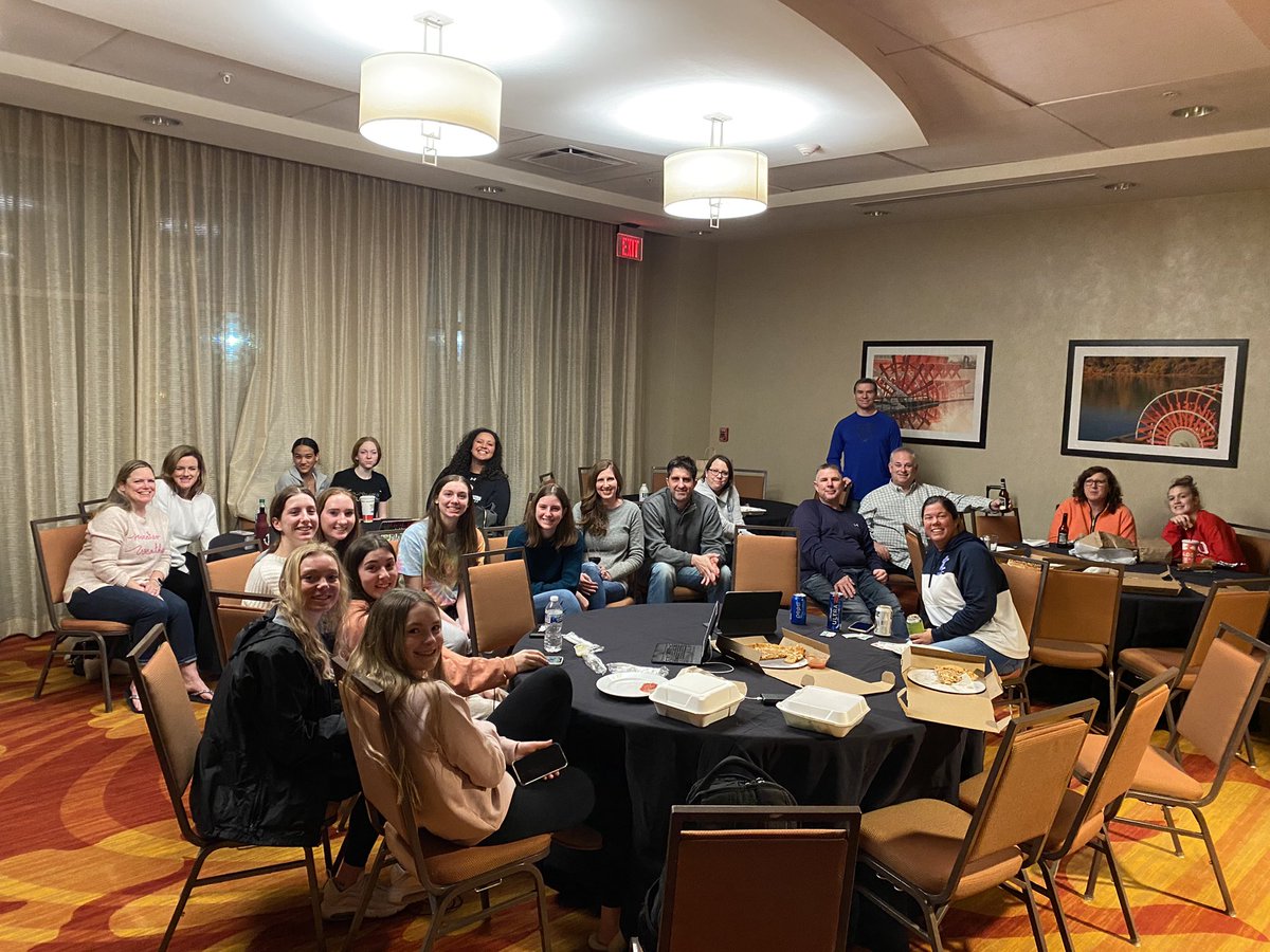 When your teammate is playing in the Indiana High School Class 4A girls basketball state championship game and it’s a vball tournament weekend, you get together for a watch party to support her!  Go Kennedy!🏀🏐🐎 <a href="/TeamIndianaVB/">Team Indiana VB Club</a>