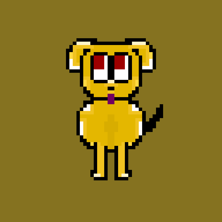 crypto_puppys's tweet photo. God of gold 1/1, he comes from the depths of the earth where the most desired minerals are, he is an elemental god who helps govern the cycle of life together with his 5 brothers https://t.co/k9nz0ppL0X
