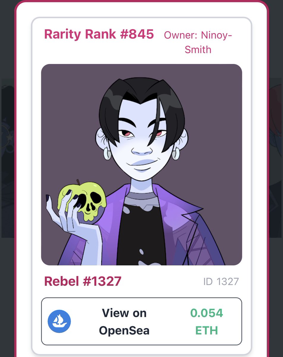 RebelsMansion's tweet photo. This poisoned apple vampire Rebel with the plastic is forever outerwear is too good not to share.

And criminally low priced! 💔 

Someone is gonna be a lucky new owner of this fantastic rebel soon! https://t.co/5jhC0LVXJn