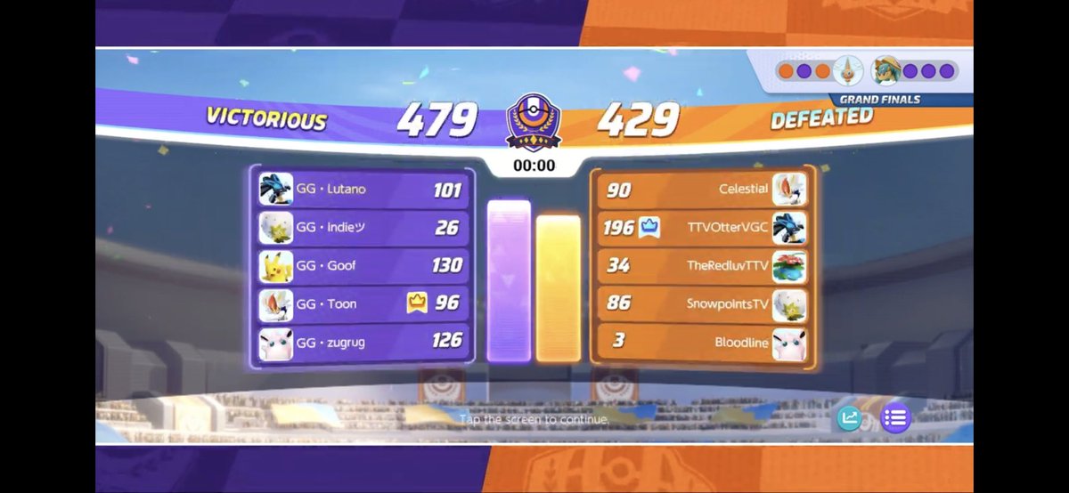 What a game!!! Peak of unite competitive scene here!!  Thank you both teams for putting a show!!! #pokemonunite