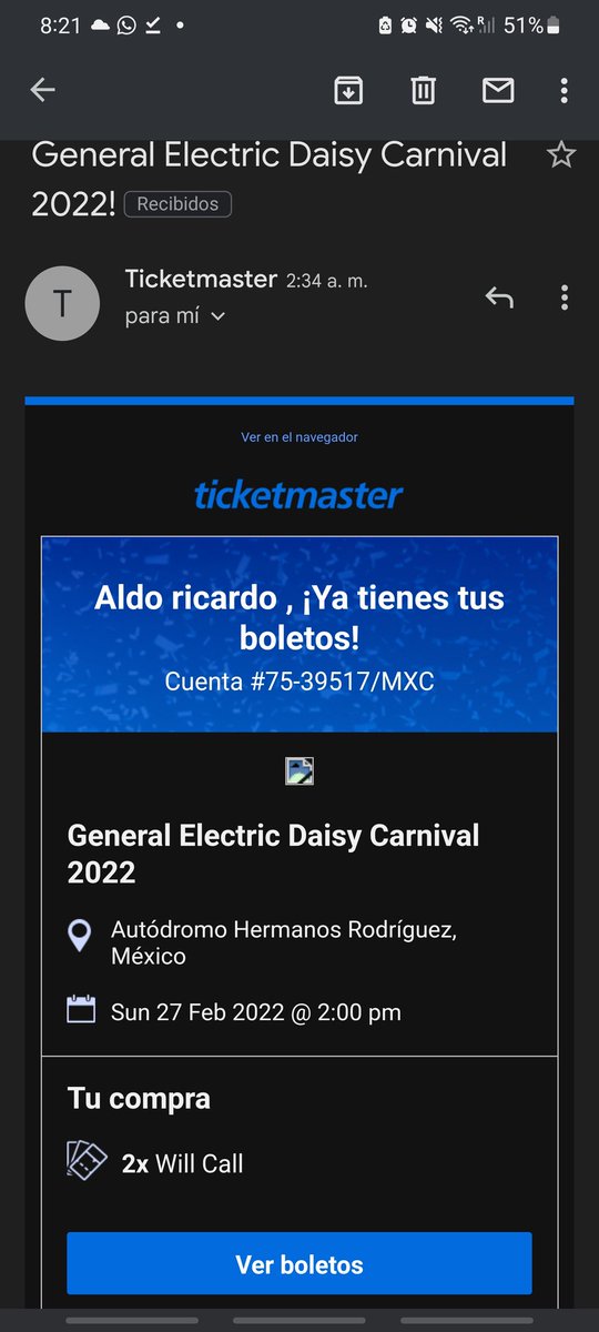 DannyTer9's tweet photo. Salio peor  que comprar con un revendedor 😡 fui a recojer mis boletos y  dice no aprobado  y mi banco ya lo aprobó y no me dieron los boletos  @Ticketmaster_Me https://t.co/jWjptNtamH