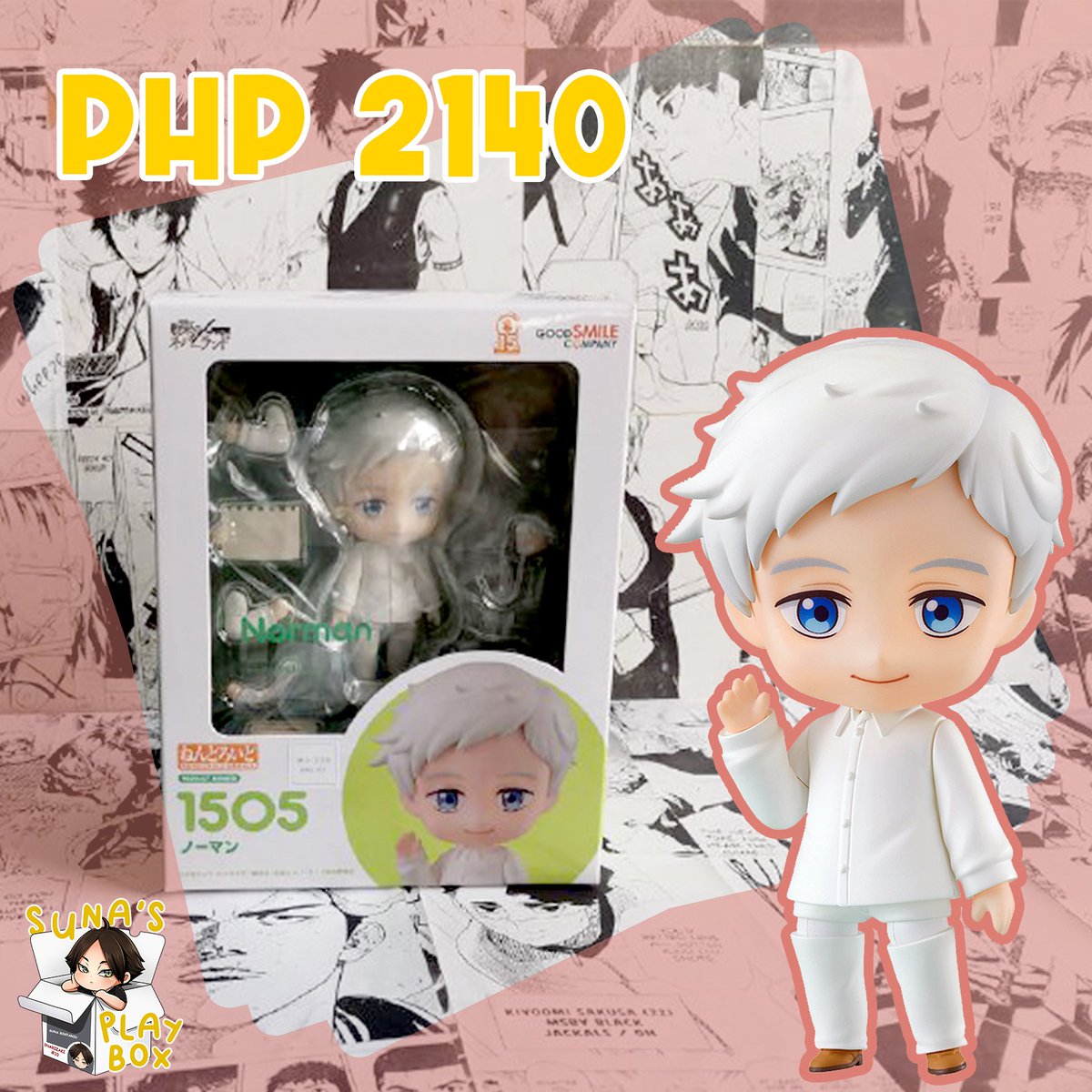 SunasPlaybox's tweet photo. WTS LFB

MISB Nendoroids

- Rock Lee
- Giyuu
- Inosuke
- Norman

🏷️ #NendoroidPh #Nendoroid https://t.co/7rM6SNVekI
