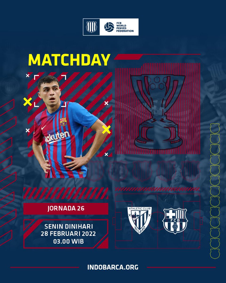 PenyaIndoBarca's tweet photo. Beberapa pertandingan terakhir, Barça mencatatkan hasil skor yang baik, semoga tetap konsisten meraih 3 poin dini hari nanti 🔥🔥🔥

#IndoBarca https://t.co/61TMe7PCma