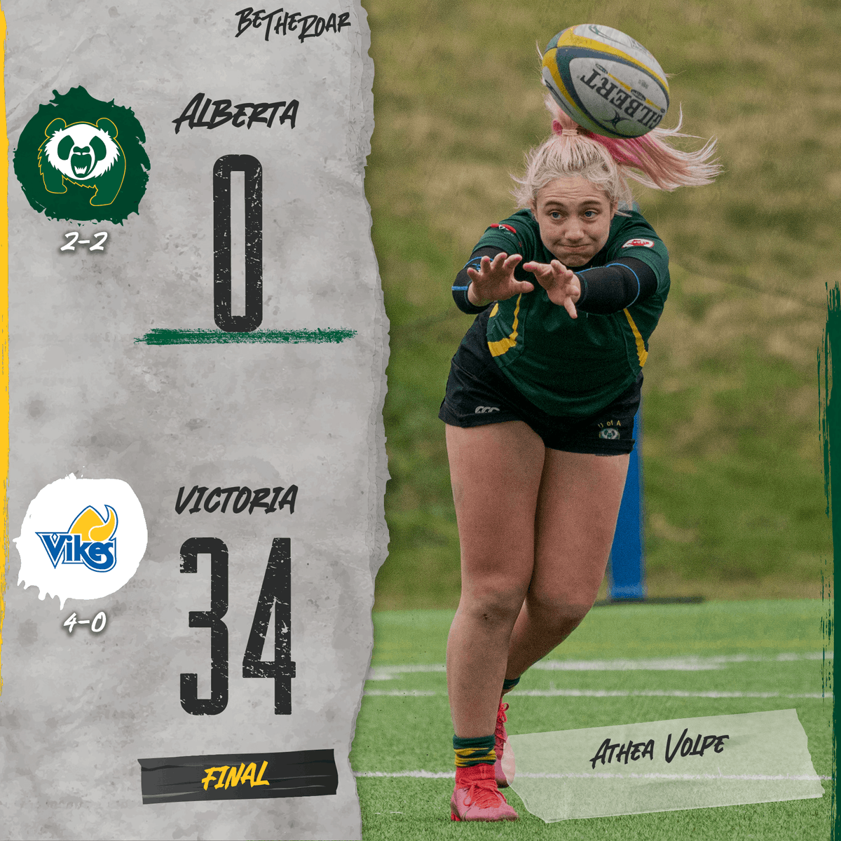 PandasRugby's tweet image. ๐๐๐ฌ ๐ฎ ๐ฆ๐๐ข๐ฅ๐๐ฆ ๐ผ ๐
A pair of tough losses on Saturday in Vancouver, but the Pandas still finish the 2022 Rugby 7s season in third place overall, and fourth at the UBC Tournament this weekend.
FINAL STANDINGS: canadawest.org/standings.aspxโฆ