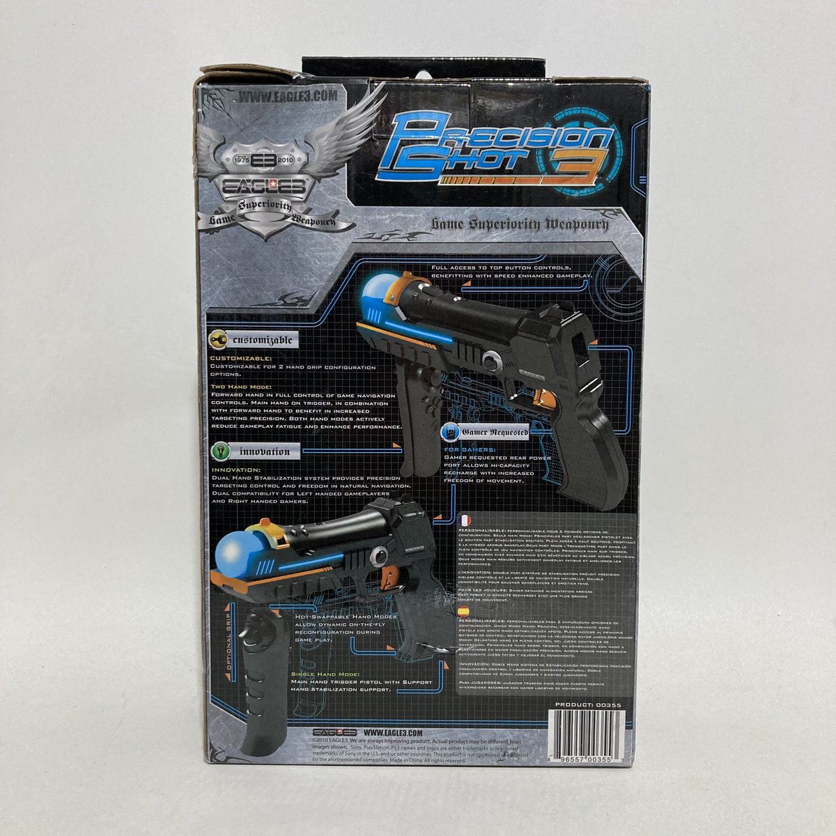 Starfind_'s tweet photo. Precision Shot 3 Eagle for PS Move Gaming Shooter Gun 355 2010 ⭐️
Discover More at: https://t.co/rGixW2p9ib 🎈
#precisionshot #psmove #gaming #playstationmove #playstation https://t.co/jAwLeLaPlE